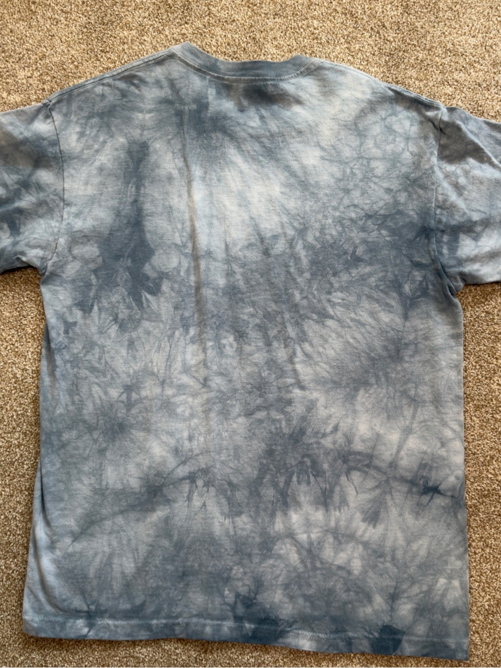 Vintage 90s The Mountain Eagle Tee Tie Dye Nature Graphic Mens M - Picture 3 of 7